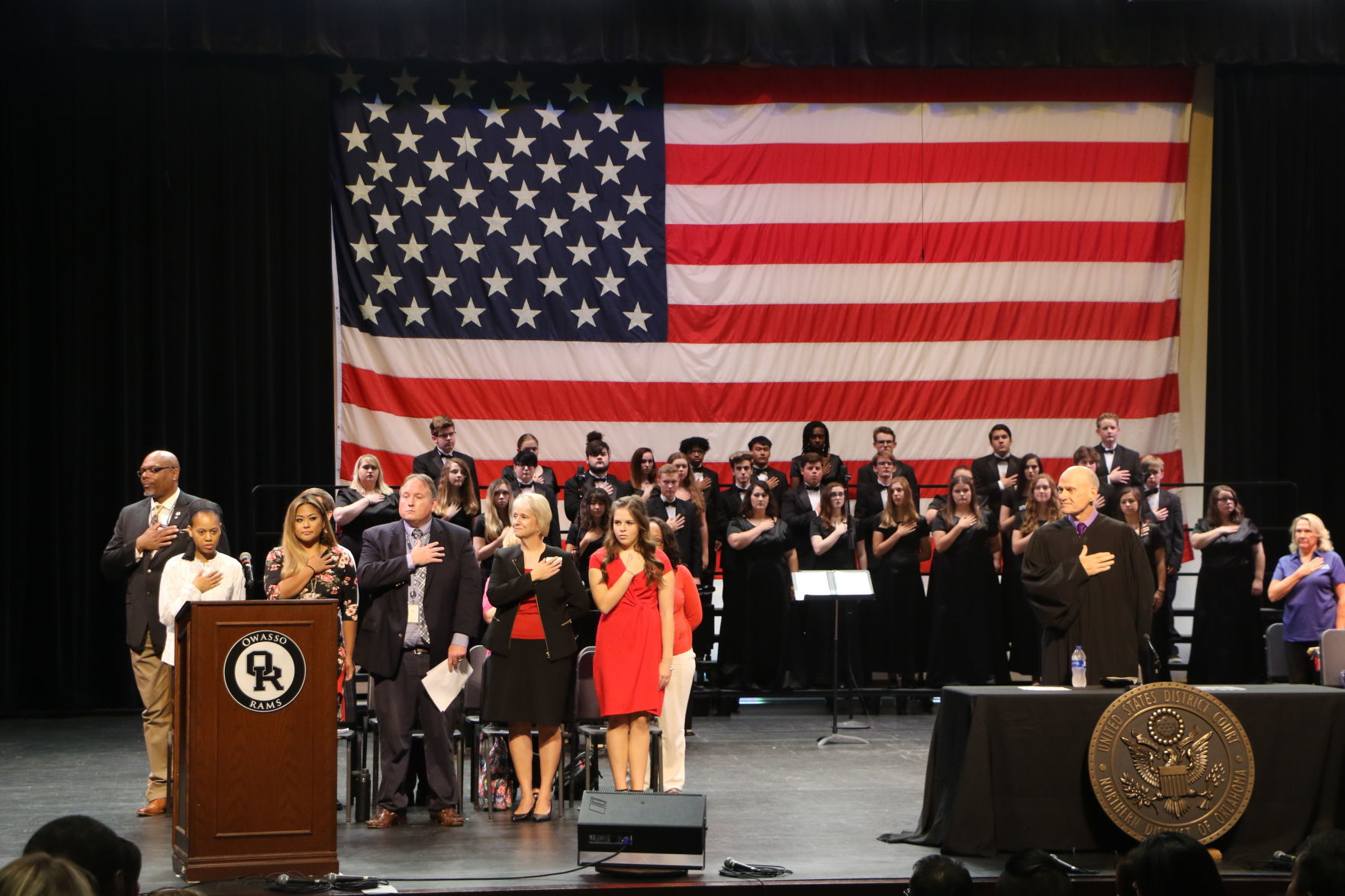 Naturalization ceremony